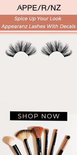 lashes with decals